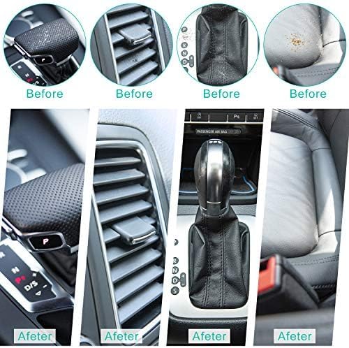 ASFSKY Car Cleaning Gel for Car Detailing Car Cleaning Gel Putty Reusable Keyboard Cleaner Gel Car Putty for Cleaning Dust Universal Cleaning Gel 5 Pack(Green)