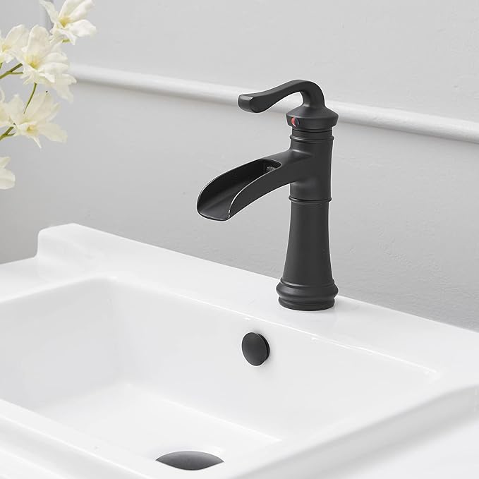 Bathroom Sink Overflow Cover Matte Black Brass Basin Vanity Ceramic Vessel Kitchen Trim Replacement Round Caps Dual Layer Insert