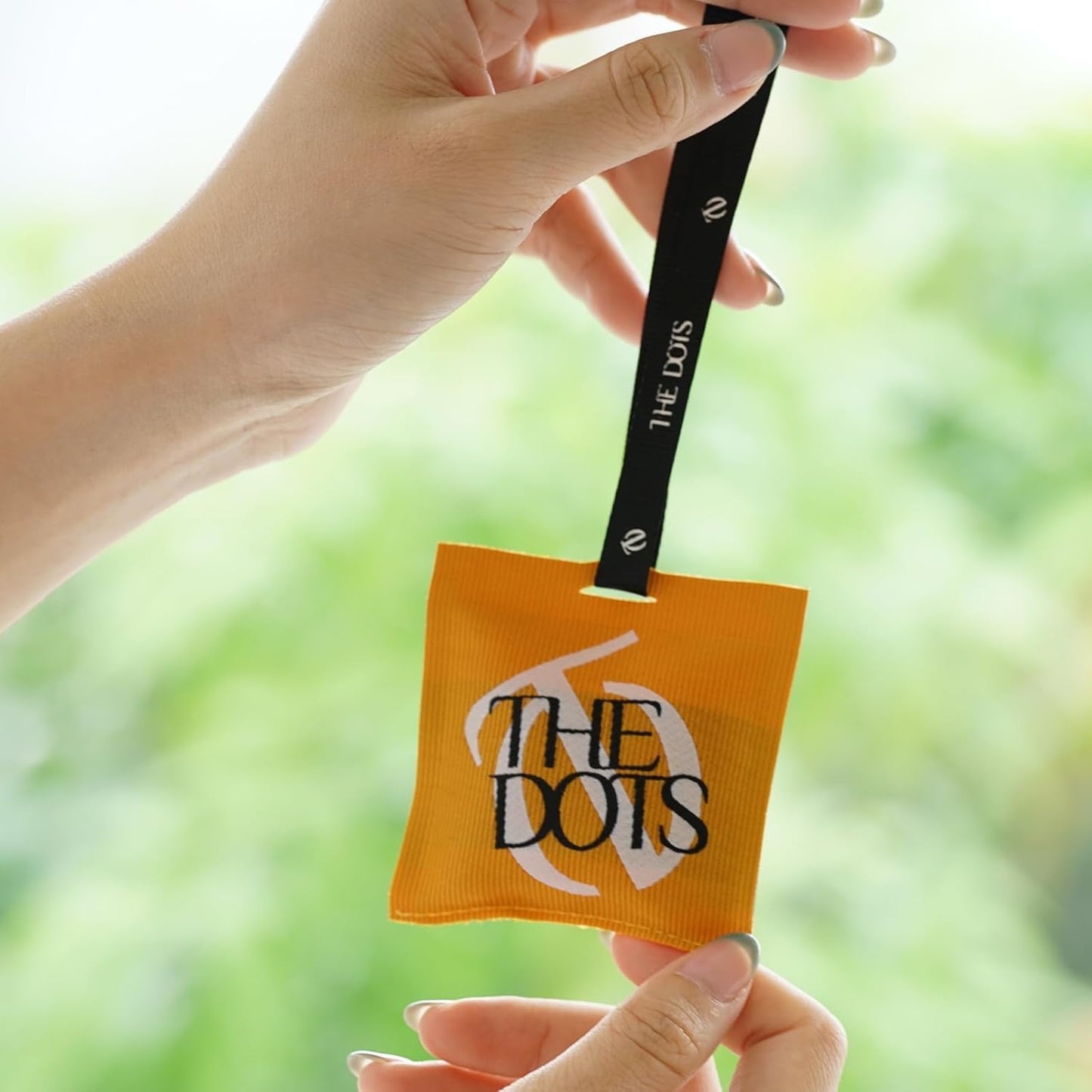 THEDOTS Series 3 Pack Car Air Fresheners Set, Dual Ribbons for Car Rearview Mirror, 3 Scents, Long-Lasting Fragrance, Sachet Gift