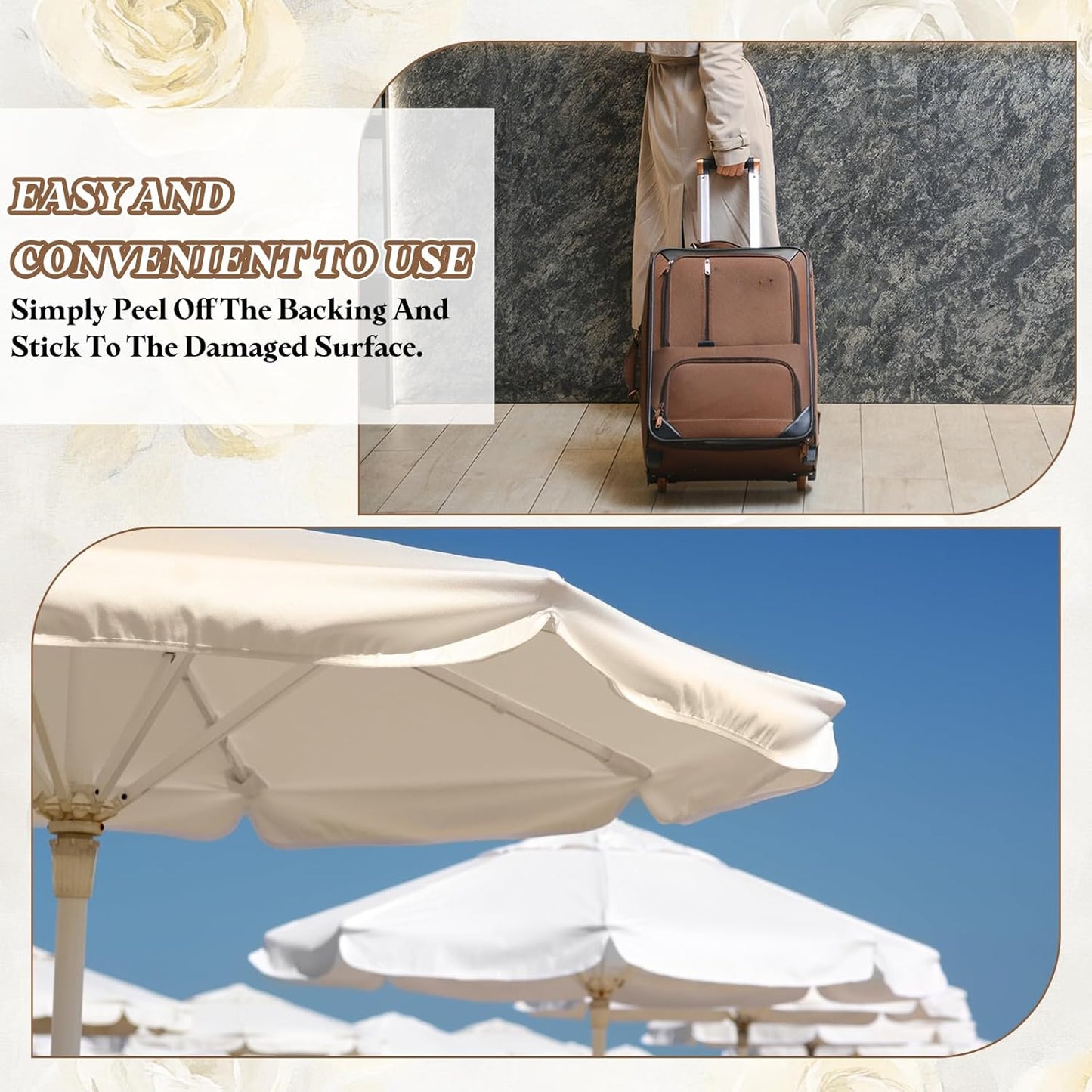 PATIKIL Linen Repair Patch, 8 x 11 Inch Self-Adhesive Linen Fabric Repair Patches for Sofa Couch Clothes Handbag Tents Car Seats Furniture, Medium Gray