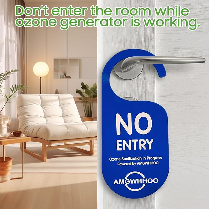 Ozone Generator Machine100,000mg/h, High Capacity Ozone Odor Eliminator Removal Air Purifier for Home Car Pet & Basement Odor, Suitable for Spaces up to 7,000 Square Feet, Blue