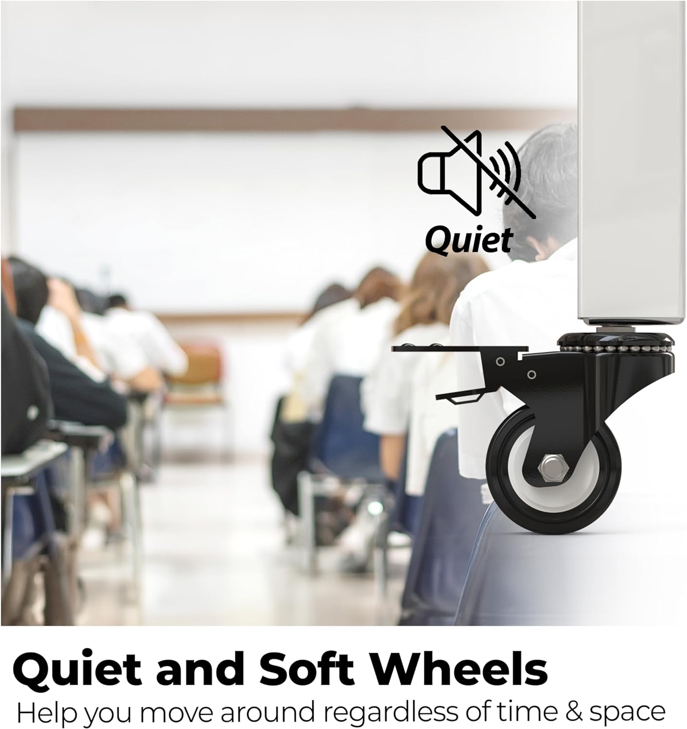 HOMEDANT House White 5-Tier Metal Rolling Cart Shelf Rack Casters Heavy Duty Wheel Shelving Unit Adjustable Utility Storage Shelves Organizer Shelf Kitchen Garage 24.4" W x 16.5" D x 62.2" H 1Pack