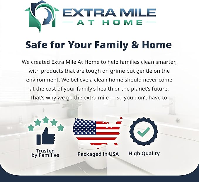 Power Paste Natural All Purpose Cleaner Bundle - Grout Cleaner for Tile Floors with Sponge & Crevice Brush - Deep Cleaning Tools for Shower Tile Grout, Bathroom, Kitchen Surfaces, Tight Spaces at Home