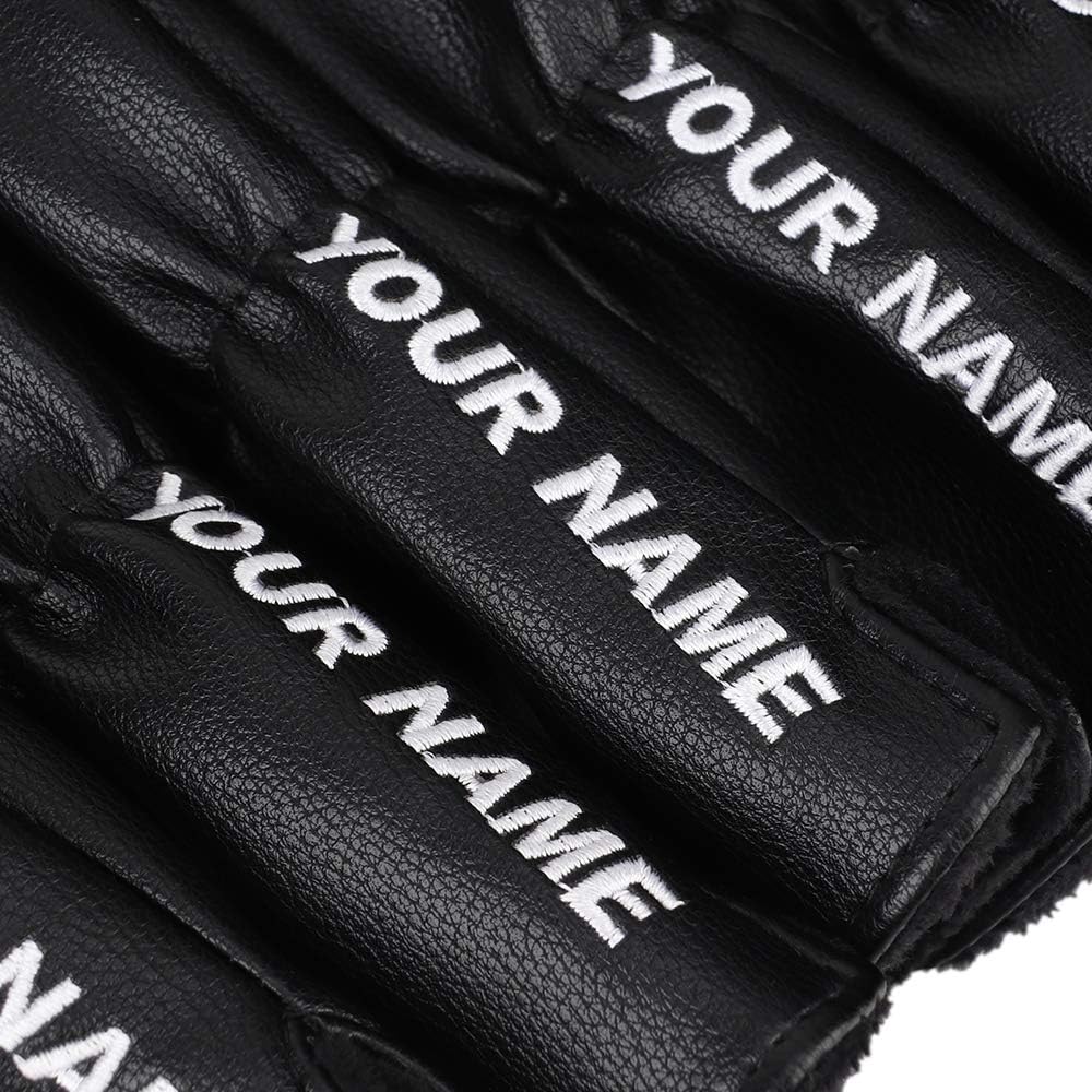 CRAFTSMAN GOLF 11pcs /Set USA US Flag Clover Leather Left Right Black White Green Dark Blue Iron Covers Headcover Also Available for Custom Version with Your Name