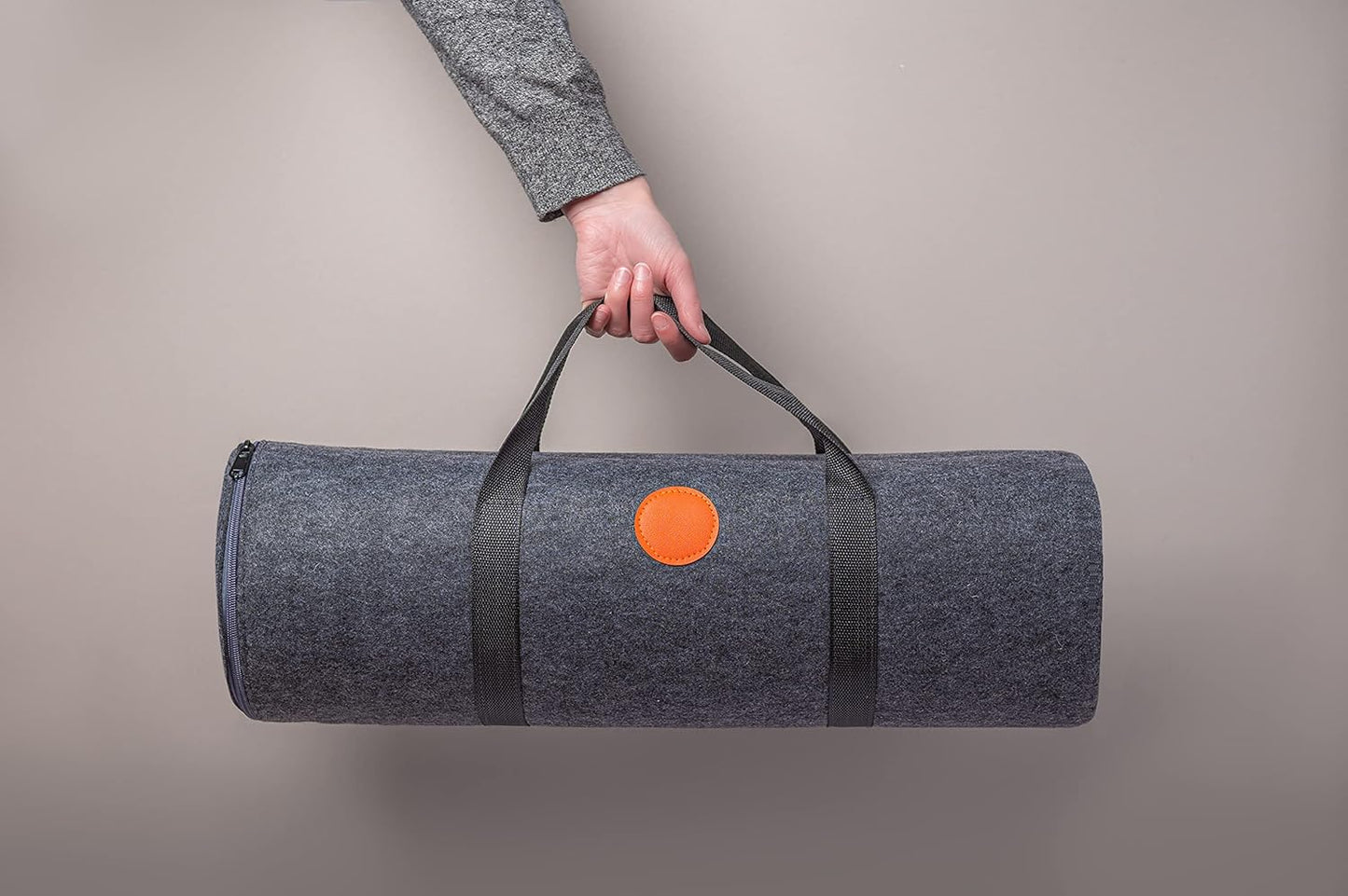 Extra Large Wool Pressing Mat 22" x 60" with Carrying Case – 100% New Zealand Wool Ironing Pad for Quilting, Sewing & Embroidery – Heat Retaining & Double-Sided Pressing Surface