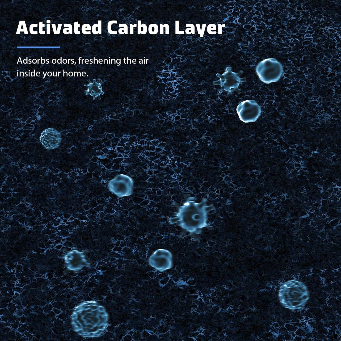 2-Pack MK04 Air Filter Replacement for Aroeve MK04/MG04JH Air Purifier - 4-in-1 H13 True HEPA Filter for Pollen Pet Dander Hair (Pet Dander Version)