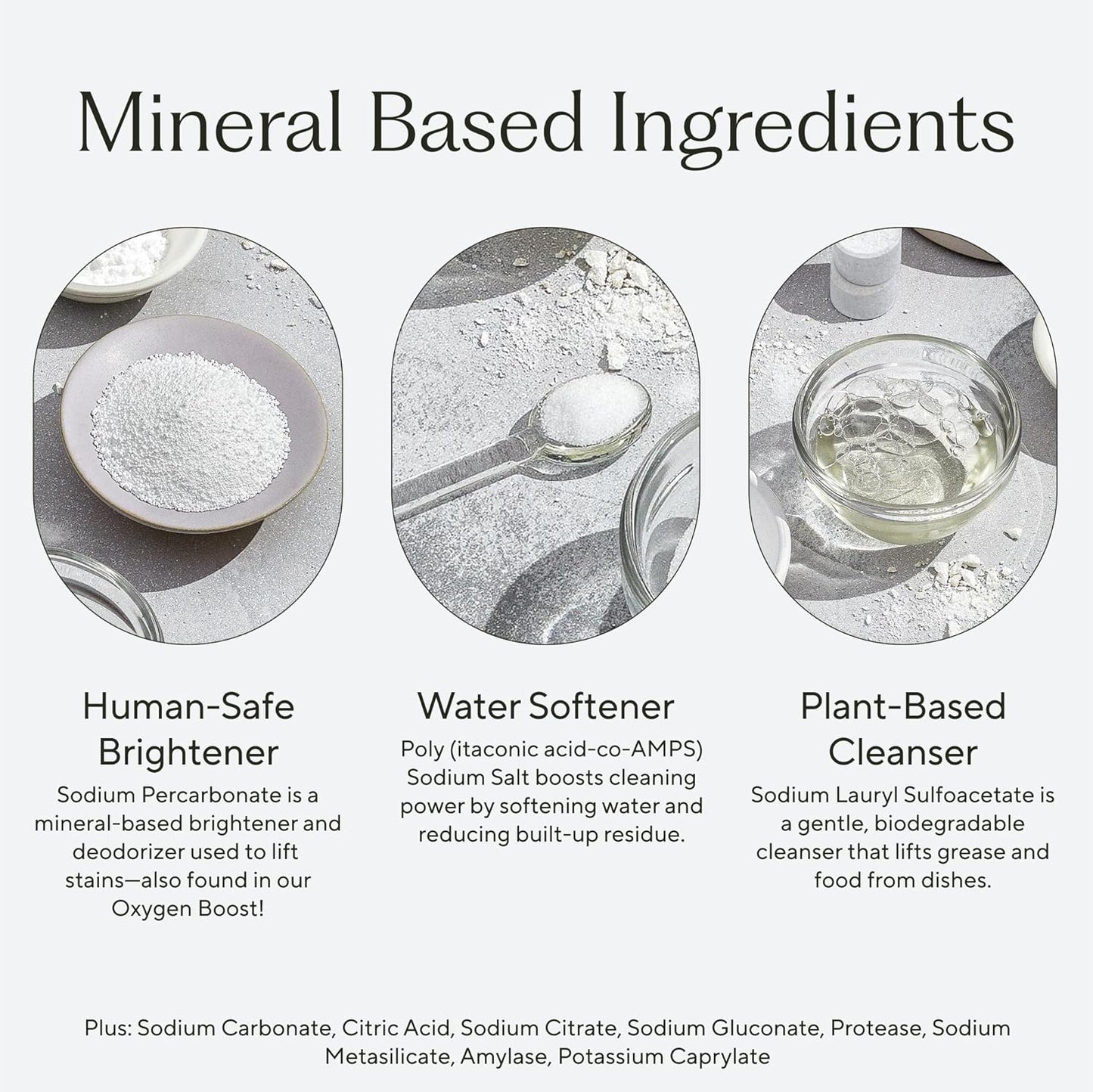 Branch Basics Dishwasher Tablets – 40 Ct, 3 Pack | Plastic-Free, Fragrance-Free, Human-Safe | Delivers a Powerful Clean Without Harsh Chemicals