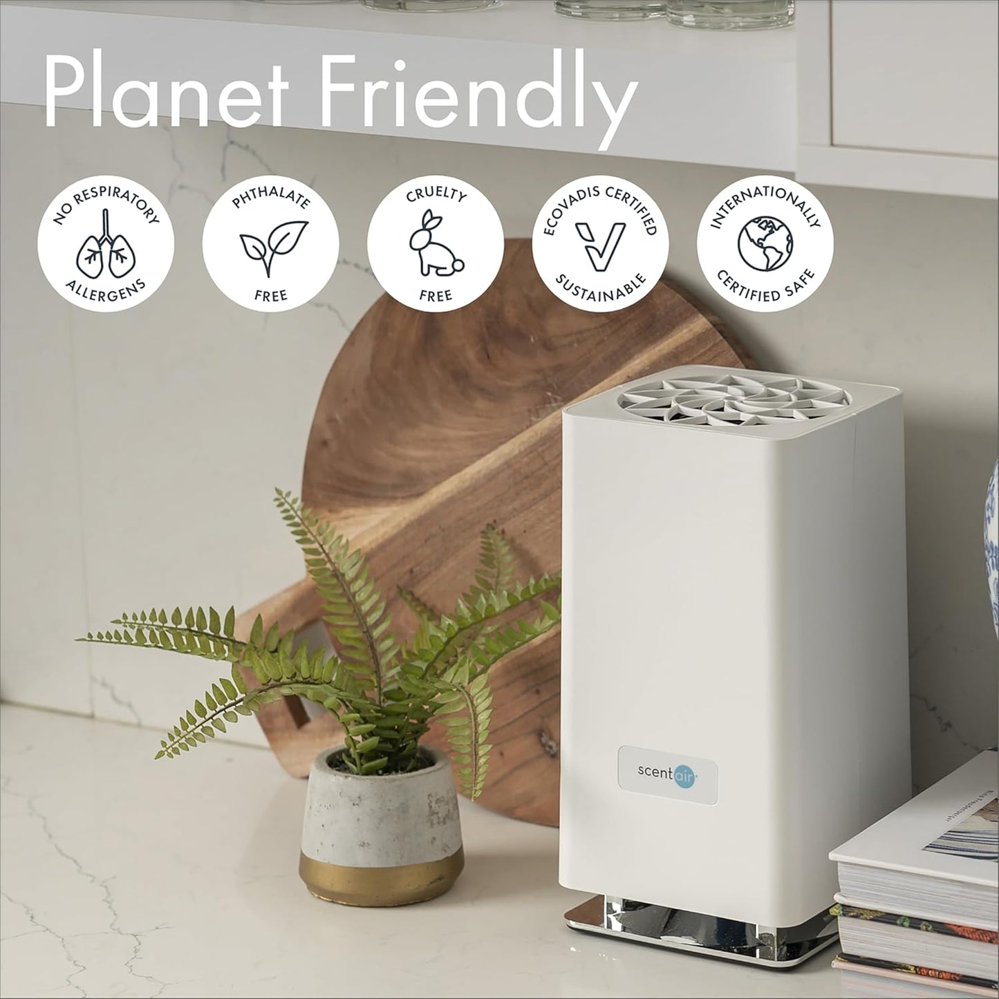 ScentAir Whisper Home Monthly Plug-in Refill, Fragrance Cartridge for Home and Office, Asian Garden