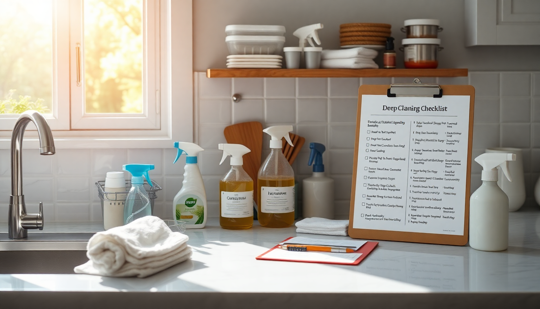 The Ultimate Step-by-Step Deep Cleaning Routine for Busy Homes