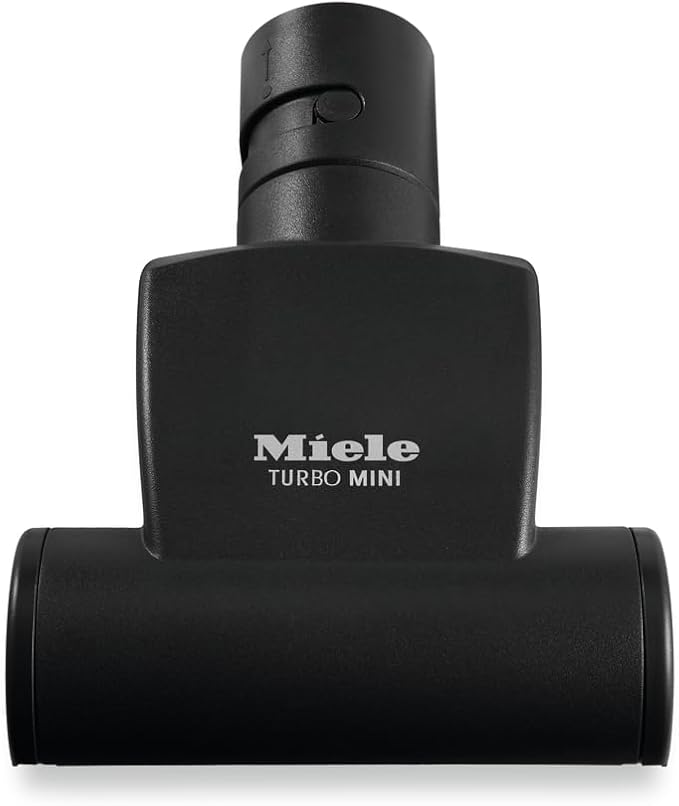 Miele Turbo Mini Turbo Brush STB 101, Attachable Handheld Tool for Pet Hair, Compatible with All Miele Vacuum Cleaners, Black