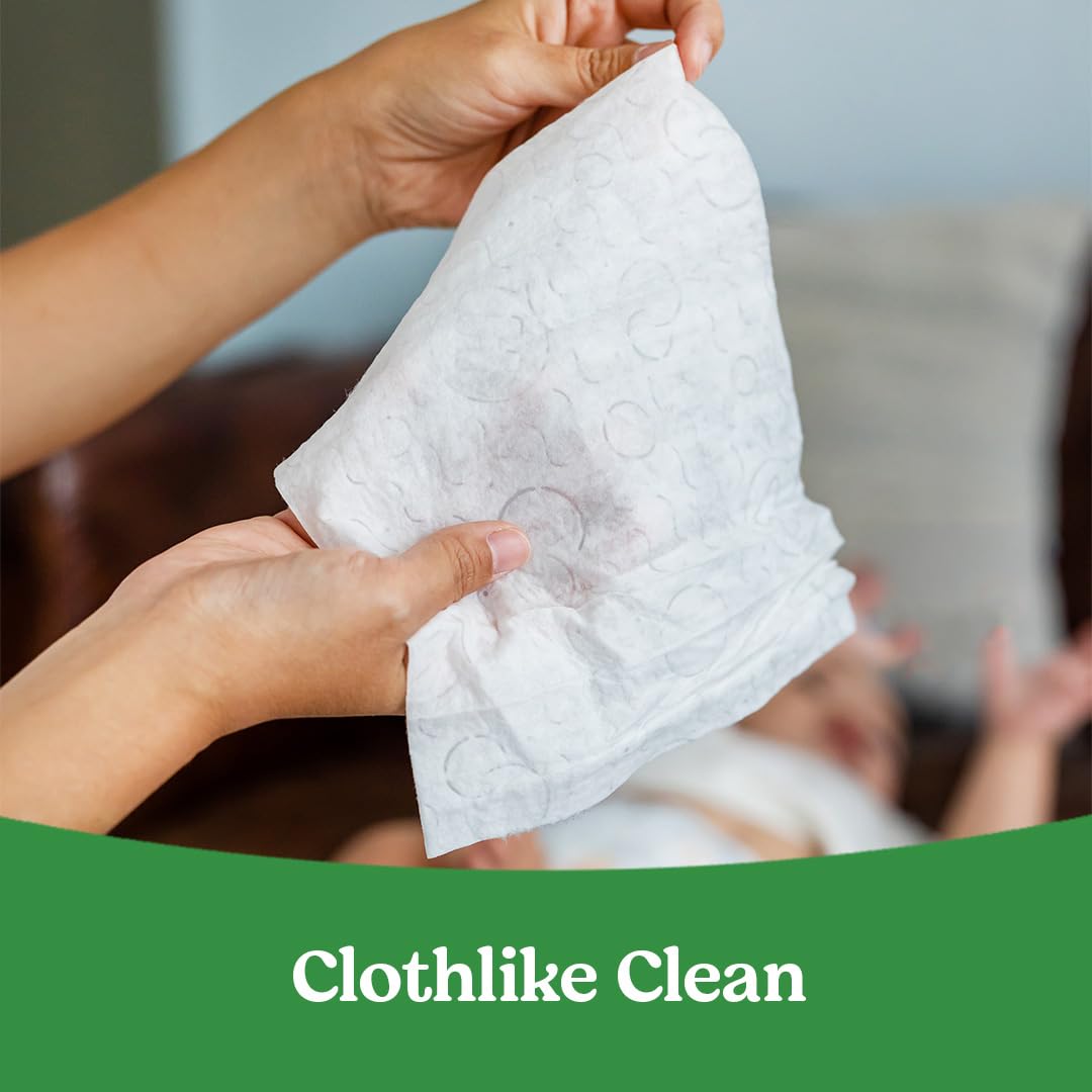 Huggies Natural Care Sensitive Baby Wipes, Unscented, Hypoallergenic, 99% Purified Water, 2 Refill Packs (352 Wipes Total)