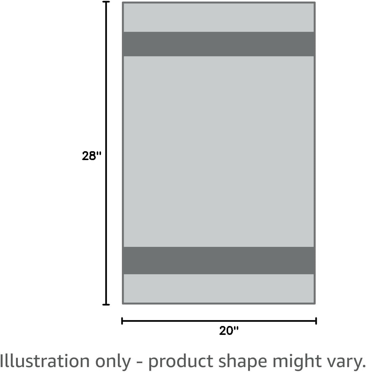 AMOUR INFINI Kitchen Towels Set of 4 - Highly Absorbent, Super Soft Terry Cotton 20x28 Inch Dish Towels with Hanging Loop - Hand & Tea Towels for Cleaning & Drying Dishes (Ass- Charcoal)