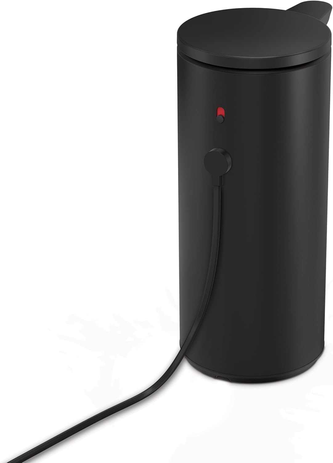 simplehuman 9 oz. Touch-Free Automatic Rechargeable Sensor Pump, Matte Black Stainless Steel, New