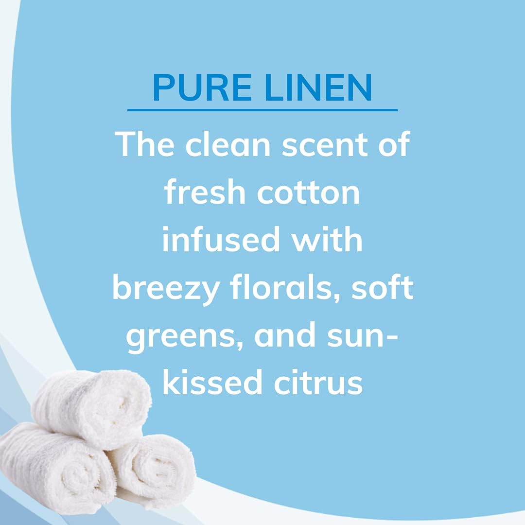 Citrus Magic Odor Absorbing Solid Air Freshener, Pure Linen, 8-Ounce, Pack of 6, 6 Count