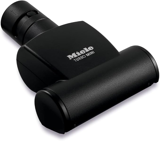Miele Turbo Mini Turbo Brush STB 101, Attachable Handheld Tool for Pet Hair, Compatible with All Miele Vacuum Cleaners, Black
