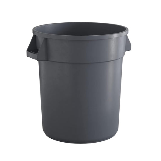20 Gallon Gray Round Commercial Trash Can