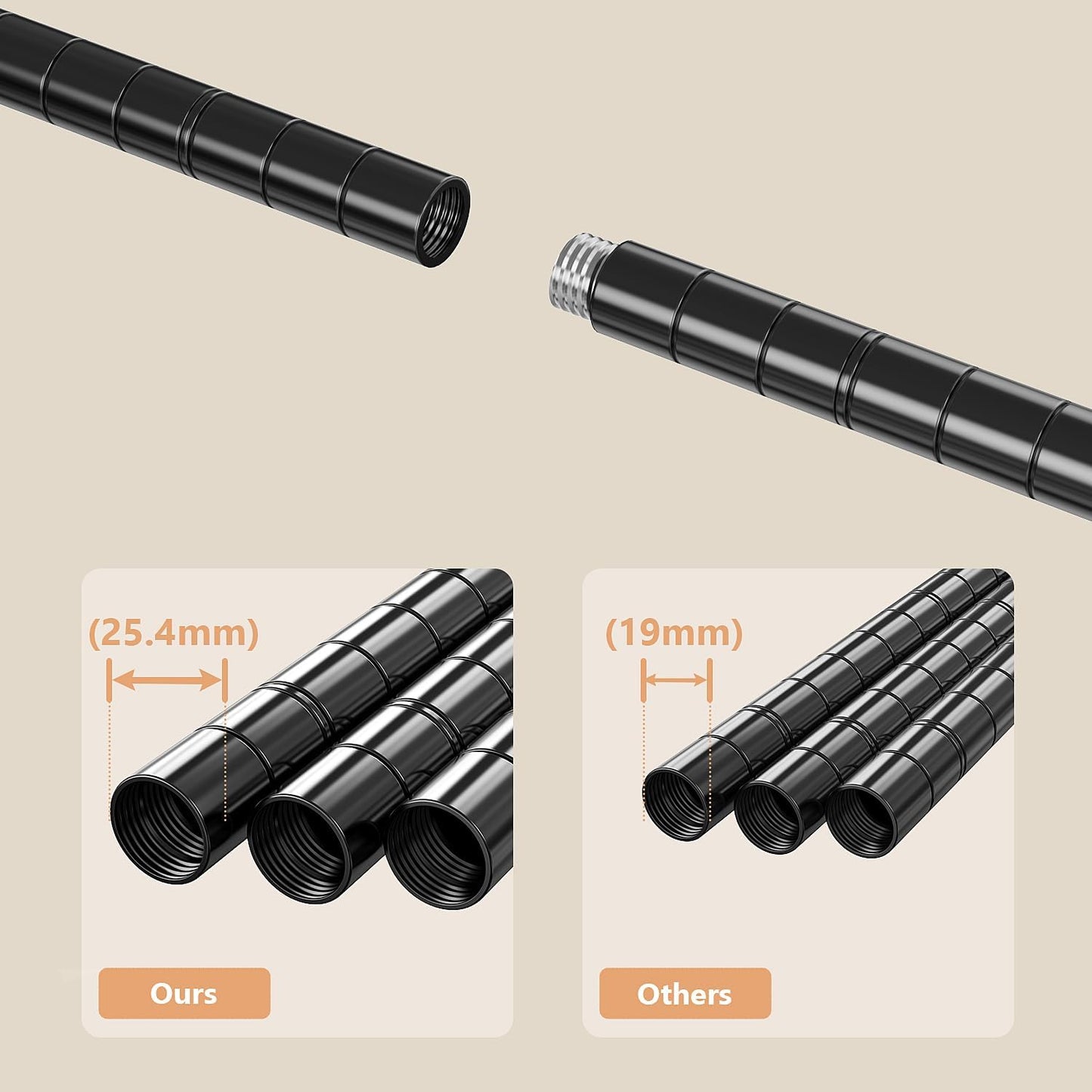 Heavy Duty Rolling Garment Rack 3 Tiers Adjustable Wire Shelving Clothes Rack with Rods and Side Hooks,Storage Closet Clothing Rack with Wheels Black 17.7" D x 47.2" W x 83.6" H