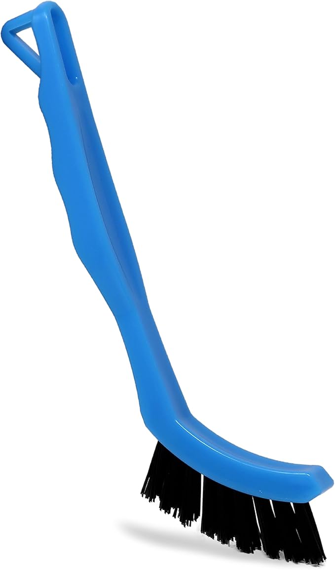 Grout Brush - 6 Pk Grout Cleaner Brush - Shower Tile Scrubber - Crevice Cleaning Brushes - Grout Scrub Brush with Handle for Floor, Kitchen