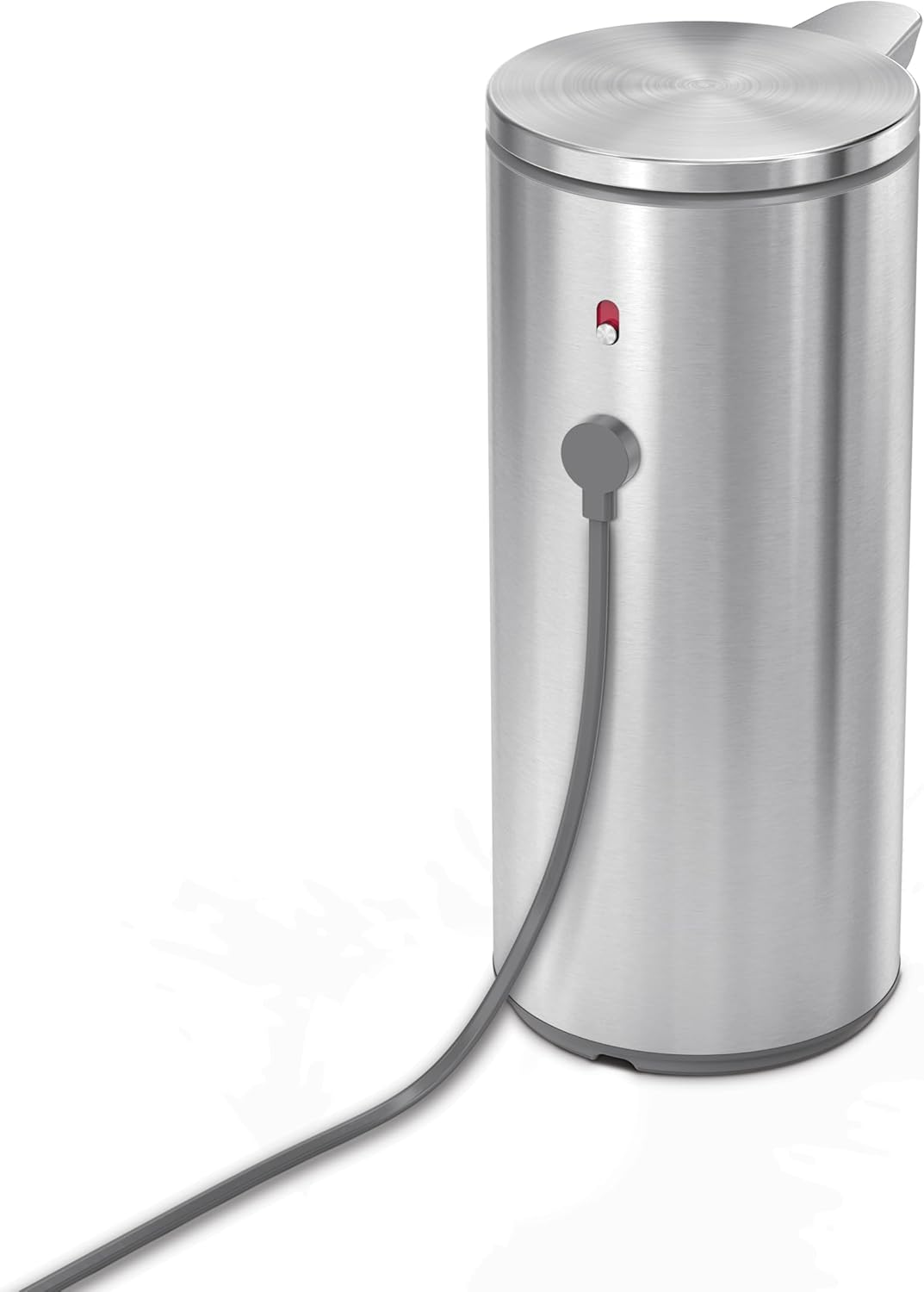 simplehuman 9 oz. Touch-Free Automatic Rechargeable Sensor Pump, Brushed Stainless Steel, New