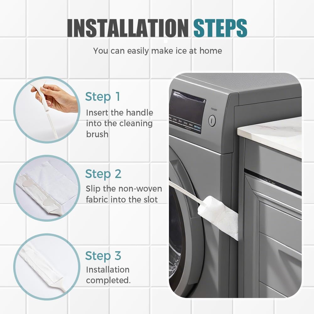 Retractable Gap Dust Cleaner, Bendable Microfiber Duster for Household Flat Duster for Under Appliances, Retractable Gap Dust Cleaning Artifact Extendable Dusters with Nonwoven Fabric (2, Pink)