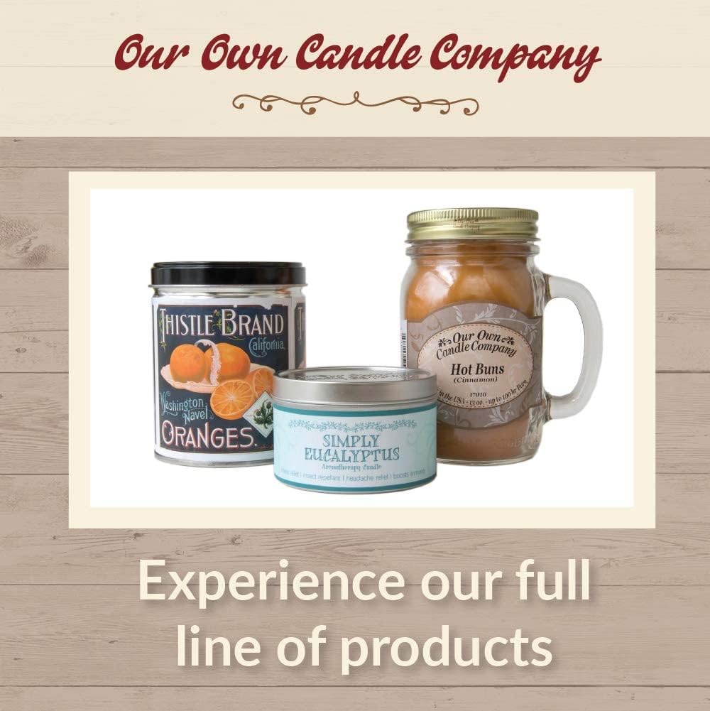 Our Own Candle Company Premium Wax Melt, Black Raspberry Vanilla, 6 Cubes, 2.4 oz (4 Pack)