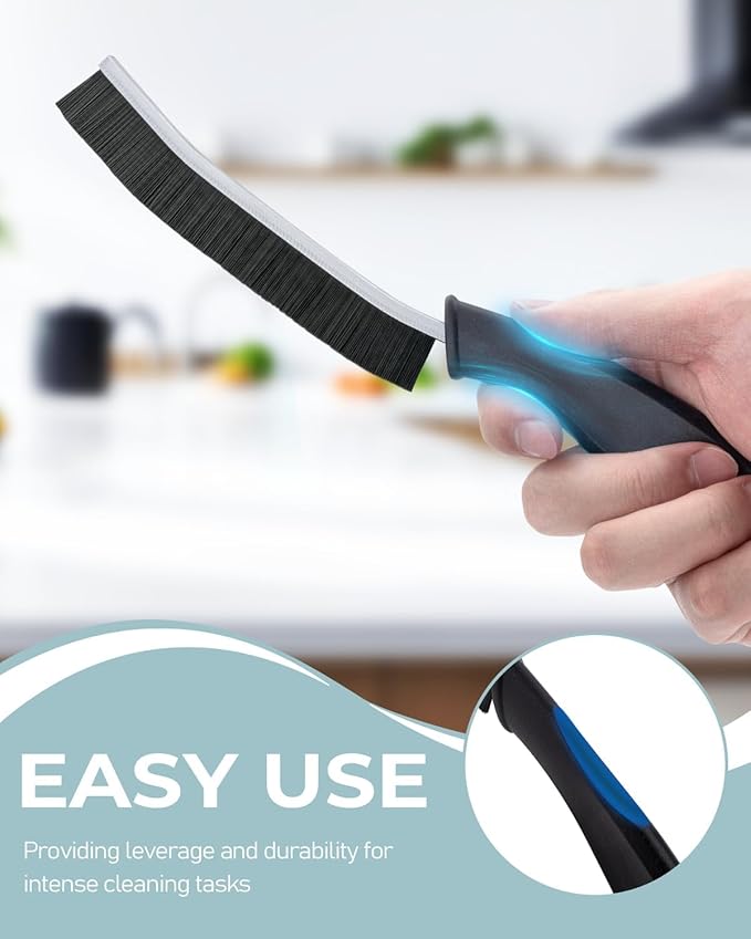 SXhyf Cleaning Brush - Hard Bristle Crevice Cleaning Brush, Multifunctional Gap Scrub Brush, Home Essentials, Bathroom Cleaner Tools for Household Use, Kitchen, Window, Faucet(S1110SE) (6, Multicolor)