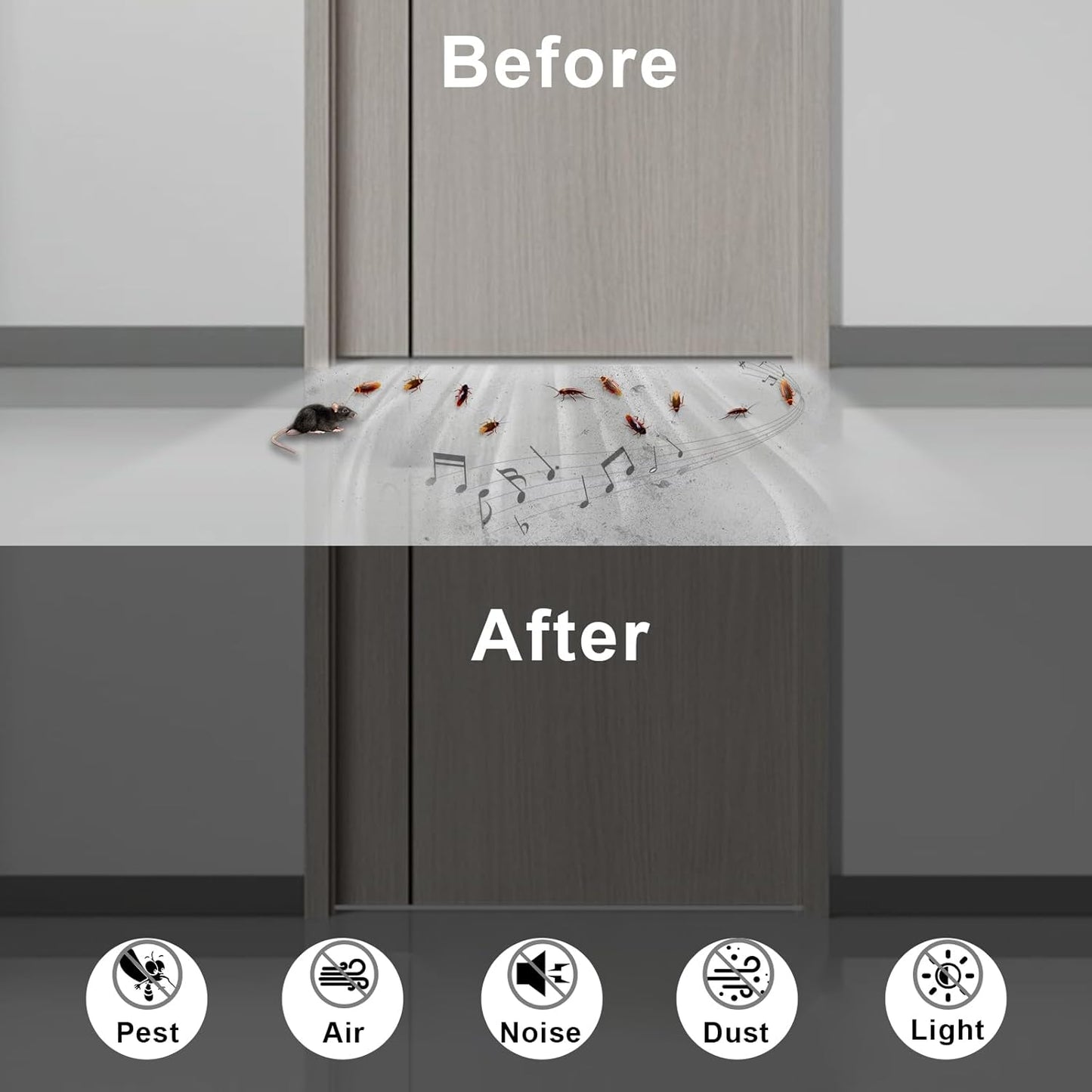 High Density Foam Weather Stripping Door Seal Strip, Insulation Tape Roll for Insulating Door Frame, Window, Air Conditioner, Strong Self Adhesive Sealing Weatherstrip (3 in x 1/4 in x 10 Ft)