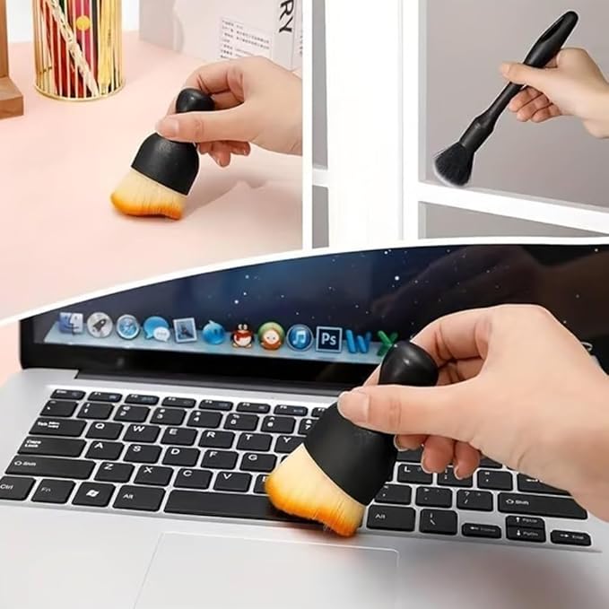 8PCS Car Detailing Brush Set，Soft Car Cleaning Brush，for Cleaning interiors Car Betailing Kit，Ventilation Opening、Console、Seat Seam