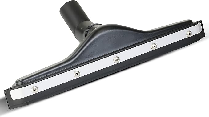 Wet Vac Squeegee Floor Attachment 15” Heavy Duty Commercial Wet Dry Vacuum Accessories for Shop Vac, Craftsman, Tennant Industrial, Rigid, Vacmaster and other 1 1/4” 1-1/2" 2-1/2"