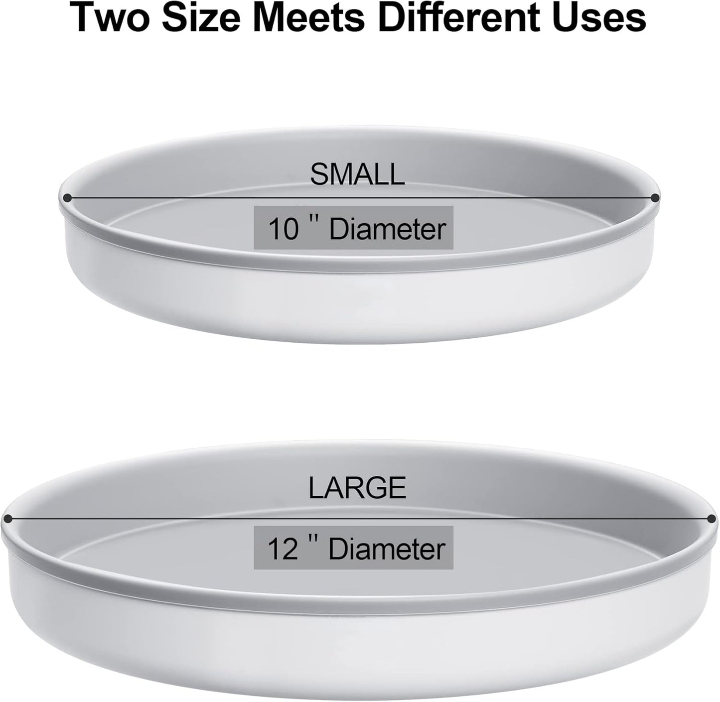 JOYMOOP Microfiber Cleaning Cloth, 5 PCS Kitchen Towels(10" x 10"), Absorbent Streak Free Lint Cleaning Cloths, Reusable and Washable Dish Rags with 12" and 10" Lazy Susan Organizer