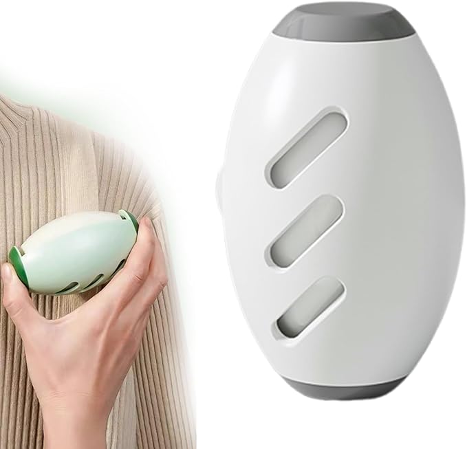 Reusable Silicone Lint Roller, 2026 Portable Lint Remover, Washable Sticky Roller Powerful Adhesion for Pet Hair and Dust Removal, Lint Roller for Home Travel Clothes Bed Sofa (White，1pcs)