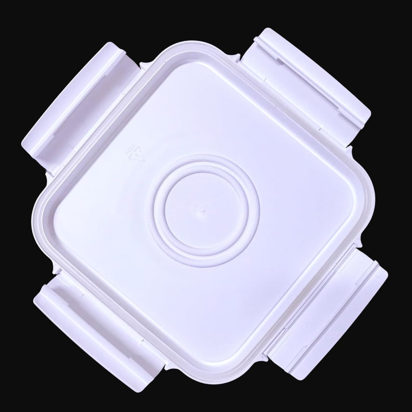 House Naturals 4 Gallon Square Food Grade Bucket Pail with Plastic Handles and Lid (Pack of 3) Made in USA containers (Dark Green)