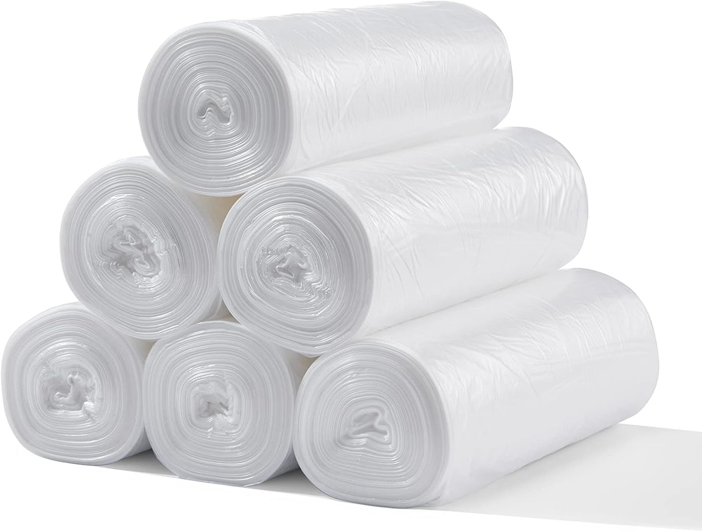 TYPLASTICS 40-45 Gallon Clear Trash Can Liners - 40" x 48" – High Density Garbage Bags - Case of 250 – Multipurpose for Office, Outdoor, Recycling, Industrial and Commercial