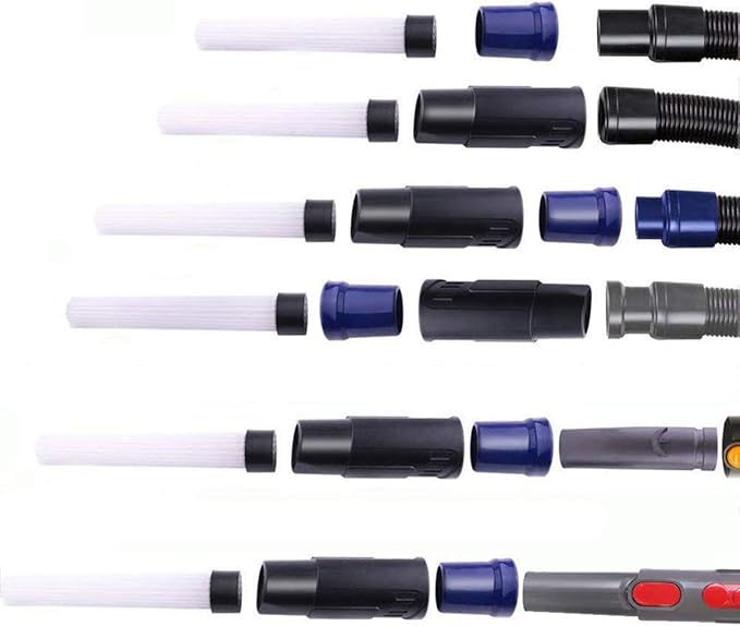 Flexible Extension Crevice Tool Compatible with Dyson V11 V10 V8 V7 Vacuum Cleaner with Quick Release Attachment Universal Tool Adapter Converter