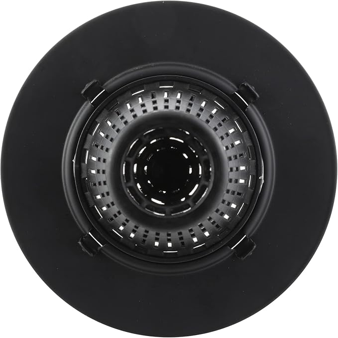 Danco 11086 Shower Drain Cover, Matte Black