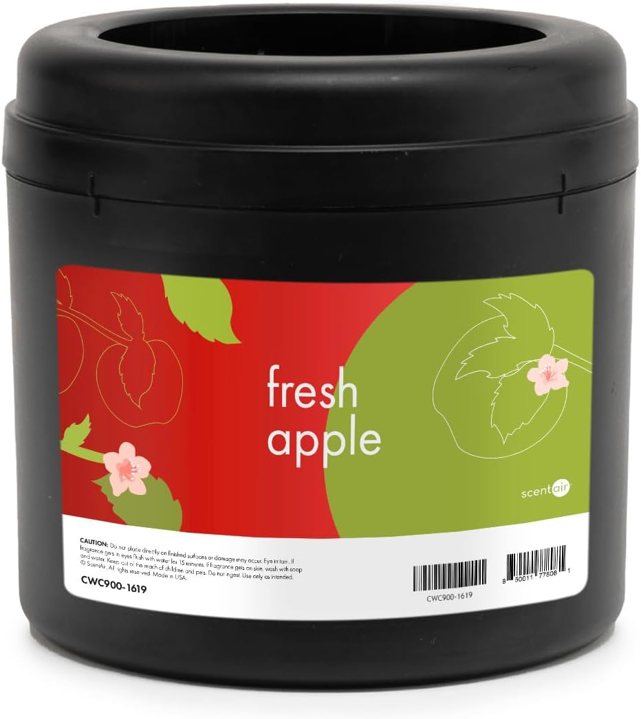 ScentAir Whisper Home Monthly Plug-in Refill, Fragrance Cartridge for Home and Office, Fresh Apple