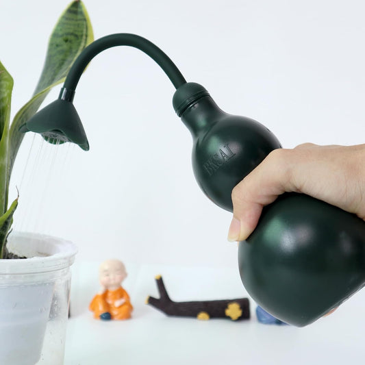 Squeeze Bottles for Plants, 11oz Small Watering Can for Succulent, Muti-Function Squirt Bottle for Seedling Watering, Wash, Tattoo, Dark Green