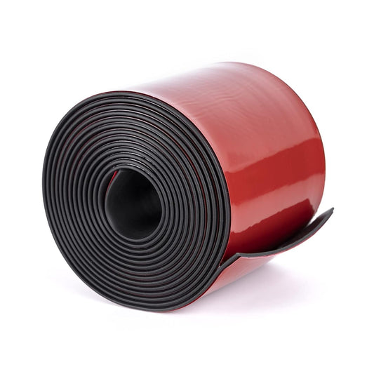 Adhesive Rubber Strips Neoprene Rubber Sheets, Rolls & Strips with Adhesive Backing Rubber Pads Self Stick Seal Rubber Gasket Adhesive Back for Matting Padding - 4" Wide x 1/16" Thick x 20' Long