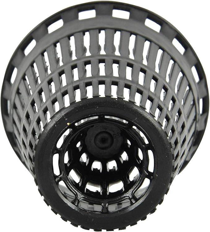 Danco, Inc. 10739 Hair Catcher Baskets, Black, 3 Count (Pack of 2)