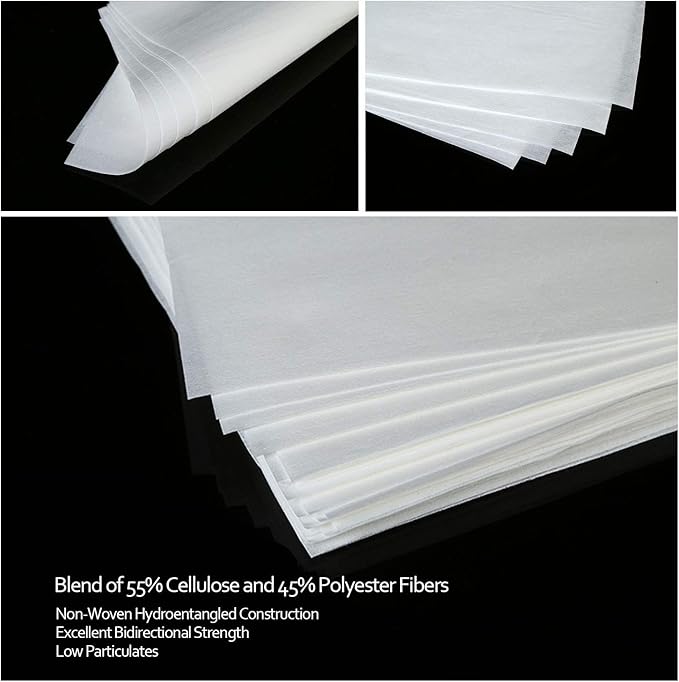 AAwipes Cleanroom Wipes Lint Free Wipes 4" x 4" Cellulose/Polyester Blend (4" x 4"-600 Pcs) Nonwoven Wipers (NW06804)