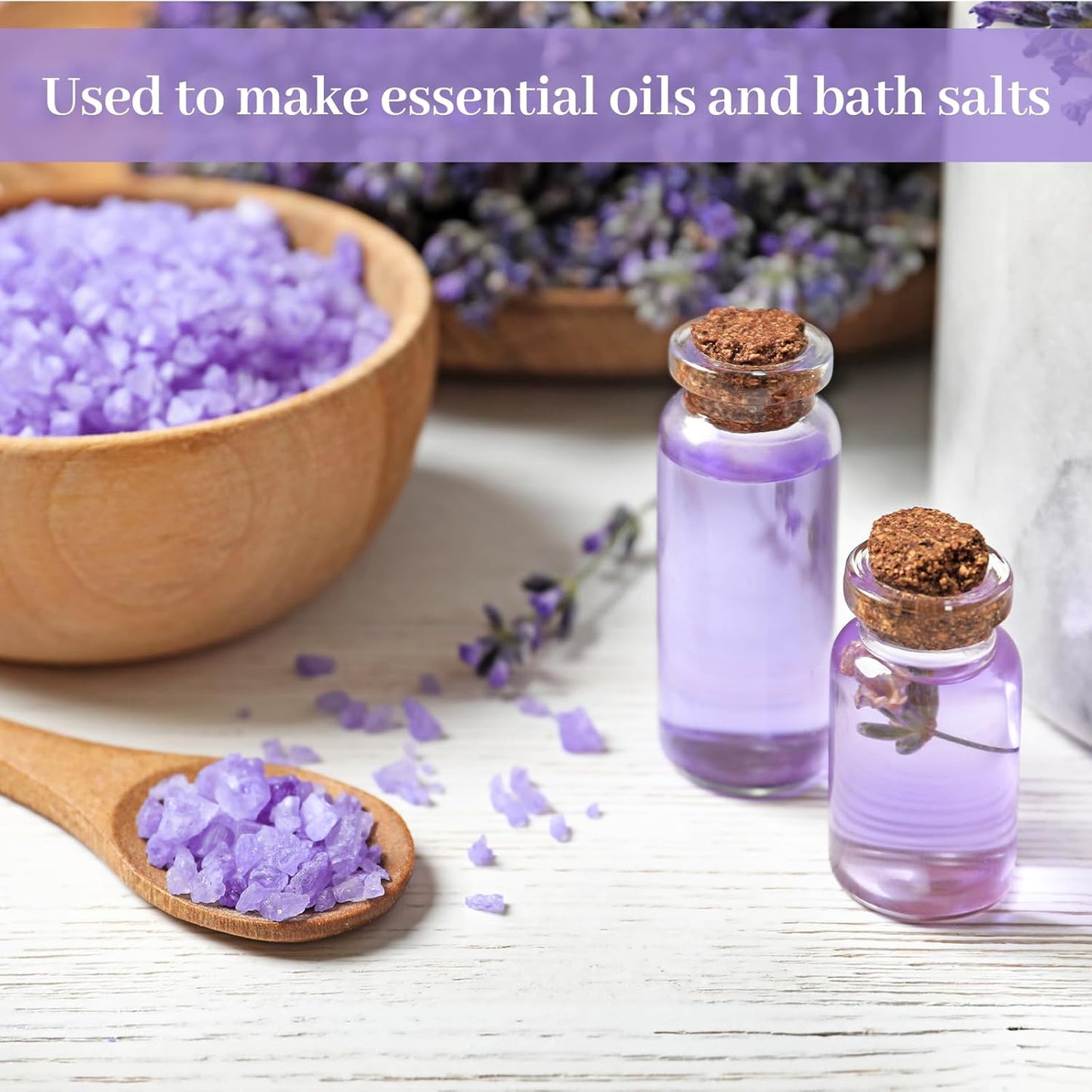 36 Pack Lavender sachets 100% Natural Dried Lavender Buds, French Lavender Strong Smell Fragrance for Drawers Closets Fresh Scents Home