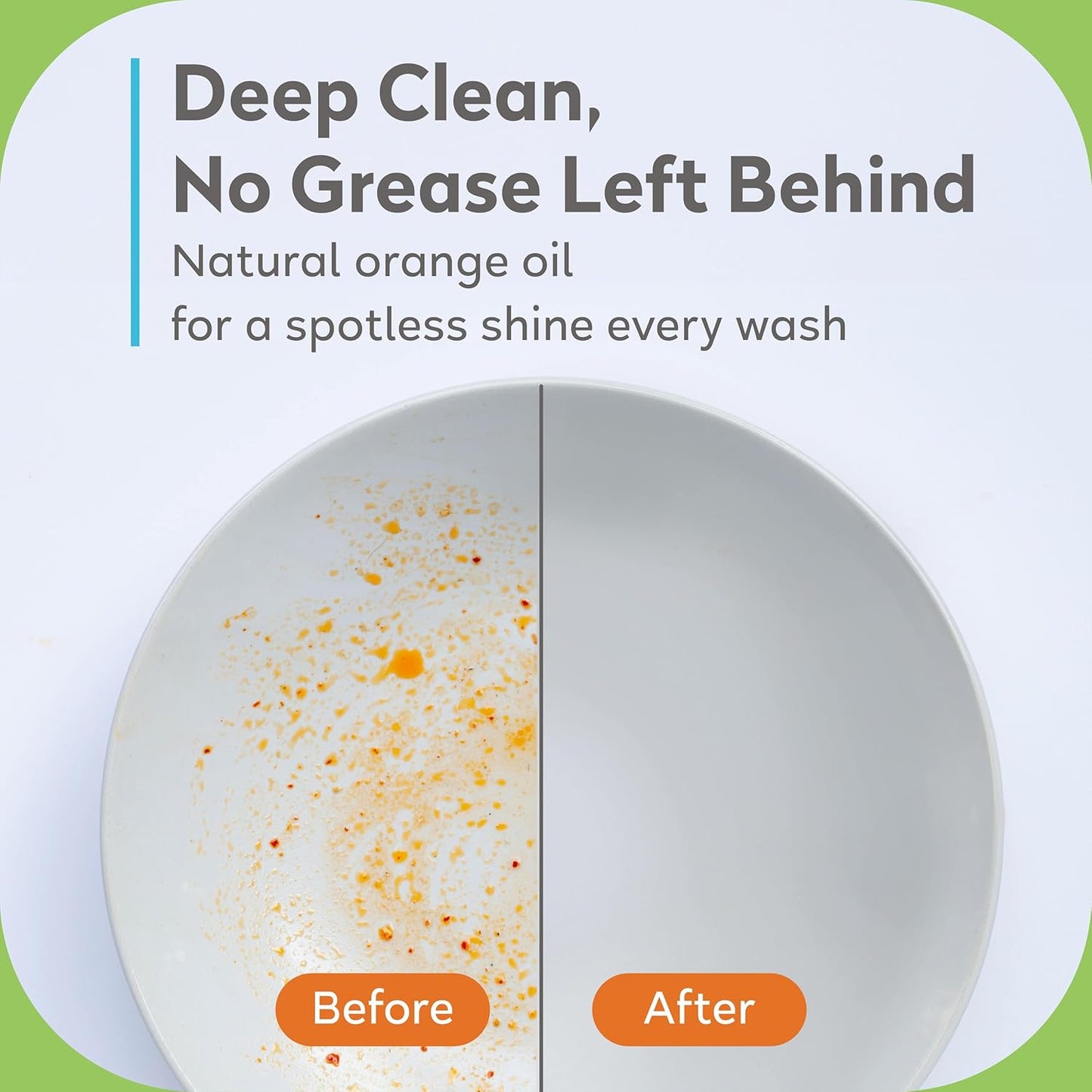 Orange House Plant Based Dishwasher Tabs 56 Count | 100% Food Grade Orange Oil, Deep Clean, Eco-Friendly, No Synthetic Fragrance, No Harmful Chemical, Paper Packaging