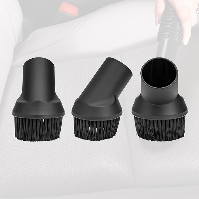 Shop-Vac 2-PC Nozzle Kit with Adapter, 1-7/8 Inch Diameter for Wet/Dry Vacuum, Includes Crevice Tool, Round Brush and Adapter