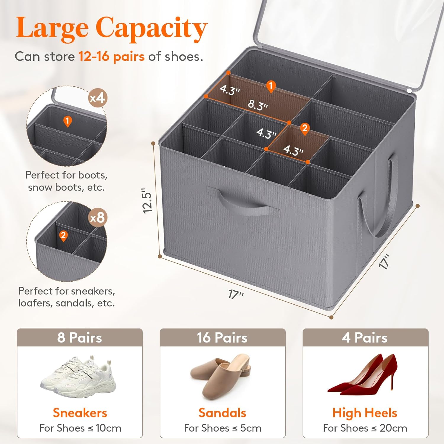 Lifewit Shoe Storage Organizer - Thumbnail 5