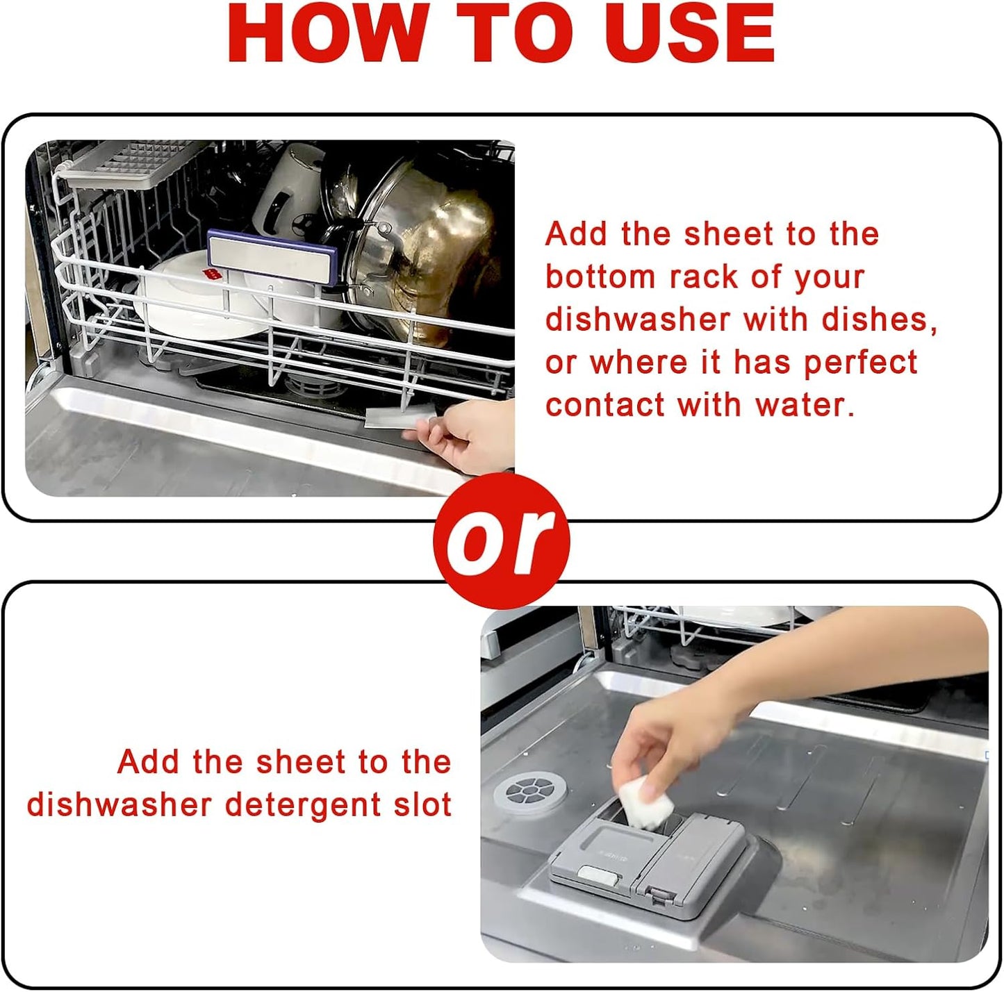 Eco Dishwasher Detergent Sheets Up To 160 Loads, Grapefruit Scent Plastic Free Dishwashing Soap Strips With High Efficient Solid Enzyme, Leaving Dishes Sparkling Clean