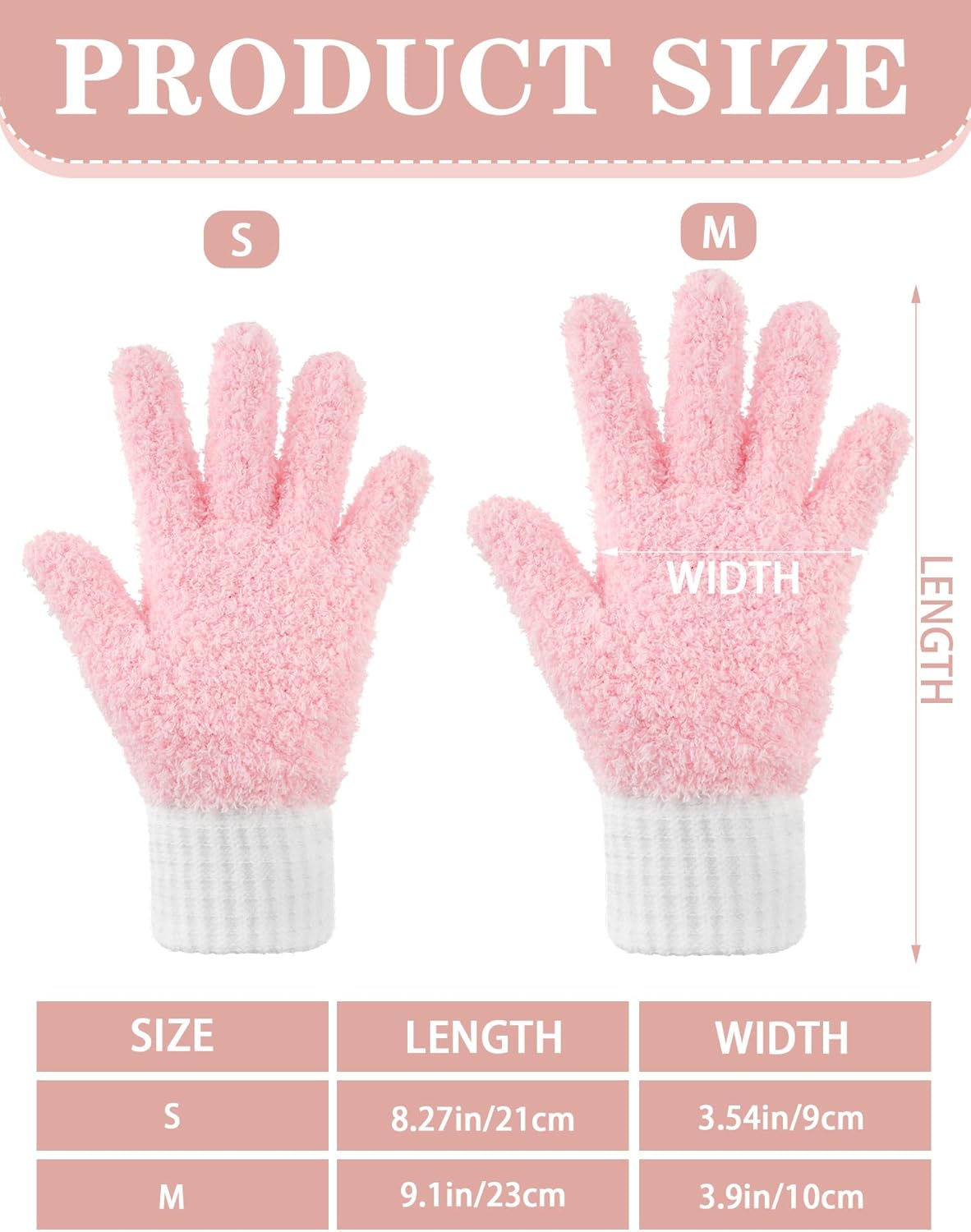 Bencailor 3 Pairs Microfiber Plant Dusting Gloves Leaf Cleaning Gloves for Indoor Plants, Blinds, Furniture, House