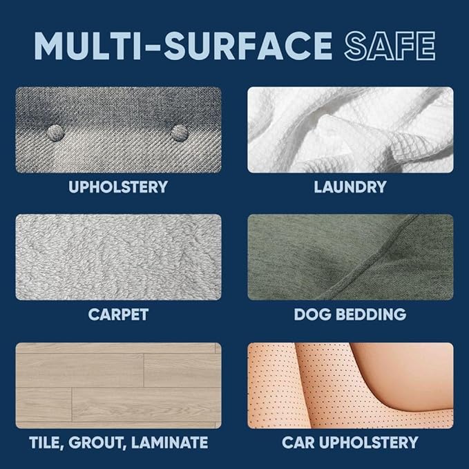 Eco Strong Pet Stain and Odor Remover - Cat Urine Enzyme Cleaner, Urine Destroyer for Dogs, Pet Urine Enzyme Cleaner [All New Fragrance Free] - 128oz