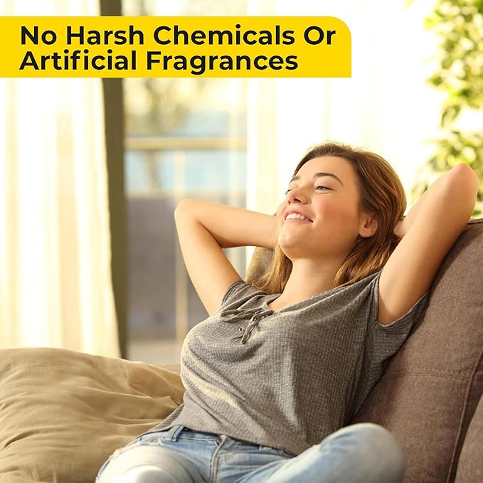 Aromasong Carpet Deodorizer Powder- 2-PACK - 100% Natural Citrus Carpet Freshener - Safe For Pets - Effective Pet Odor Eliminator For Strong Odor & Pet Urine 13 Oz. (Improved Formula)