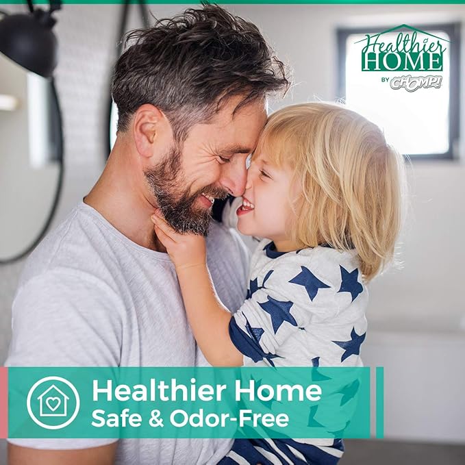 CHOMP! Shower Door Water Repellent: Healthier Home ShowerDoorMagic 6 in 1 Hard Water Stain Preventer for Glass, Fiberglass, Tile & More- Spot, Soap Scum, Calcium & Limescale Prevention 32 oz.