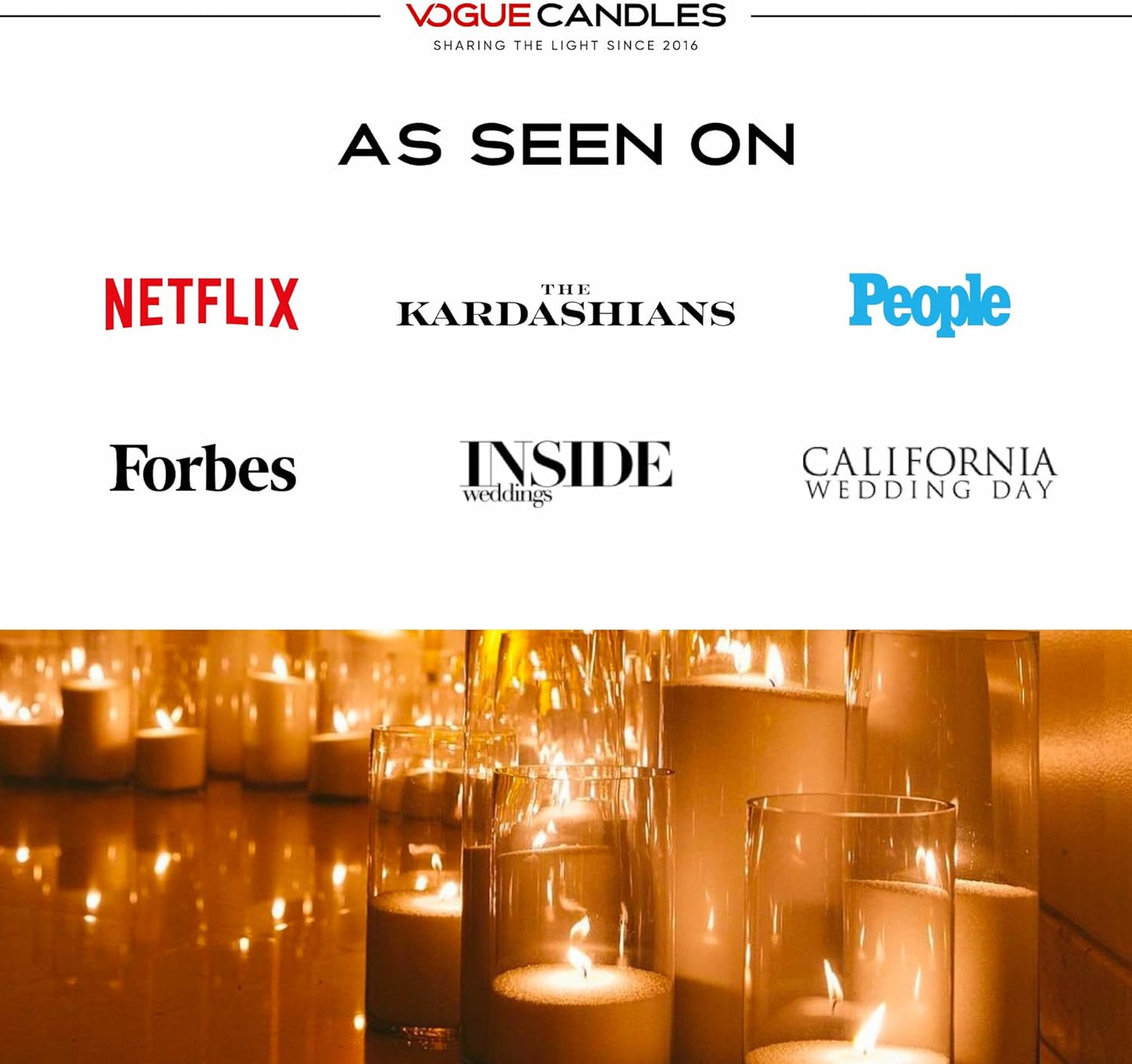 Vogue Candles 5LB Candle Sand with 50 Wicks | Bulk Refillable Plant-Based Granules for Custom Candle Making | Unscented, Clean Burn, Smoke-Free, Vegan Candle Refill Kit- Red